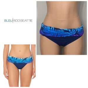 New. BLEU Rod Beattie tropical fern sarong bikini bottoms. Size 4